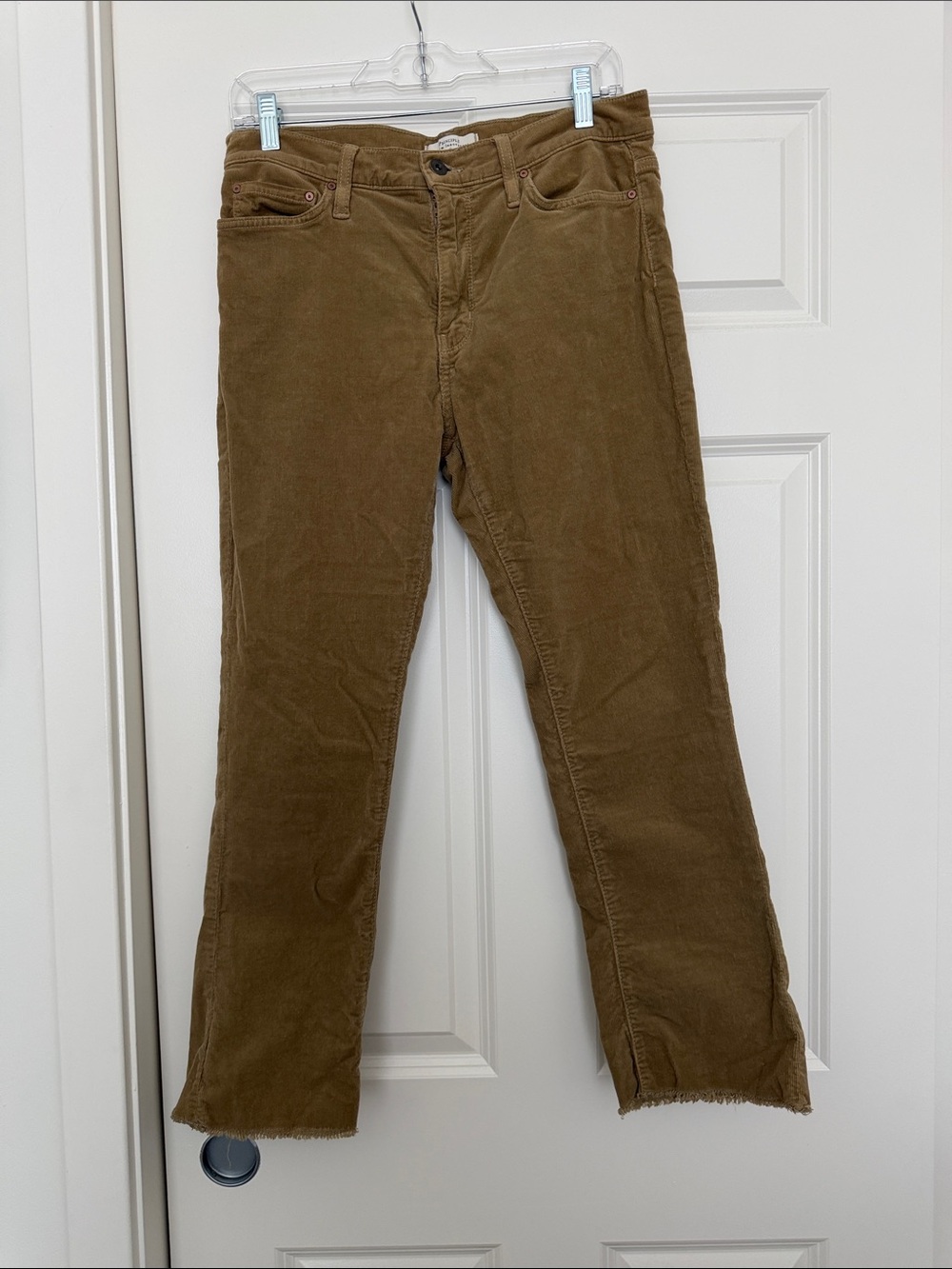 Straight Leg Women's Jeans in Brown